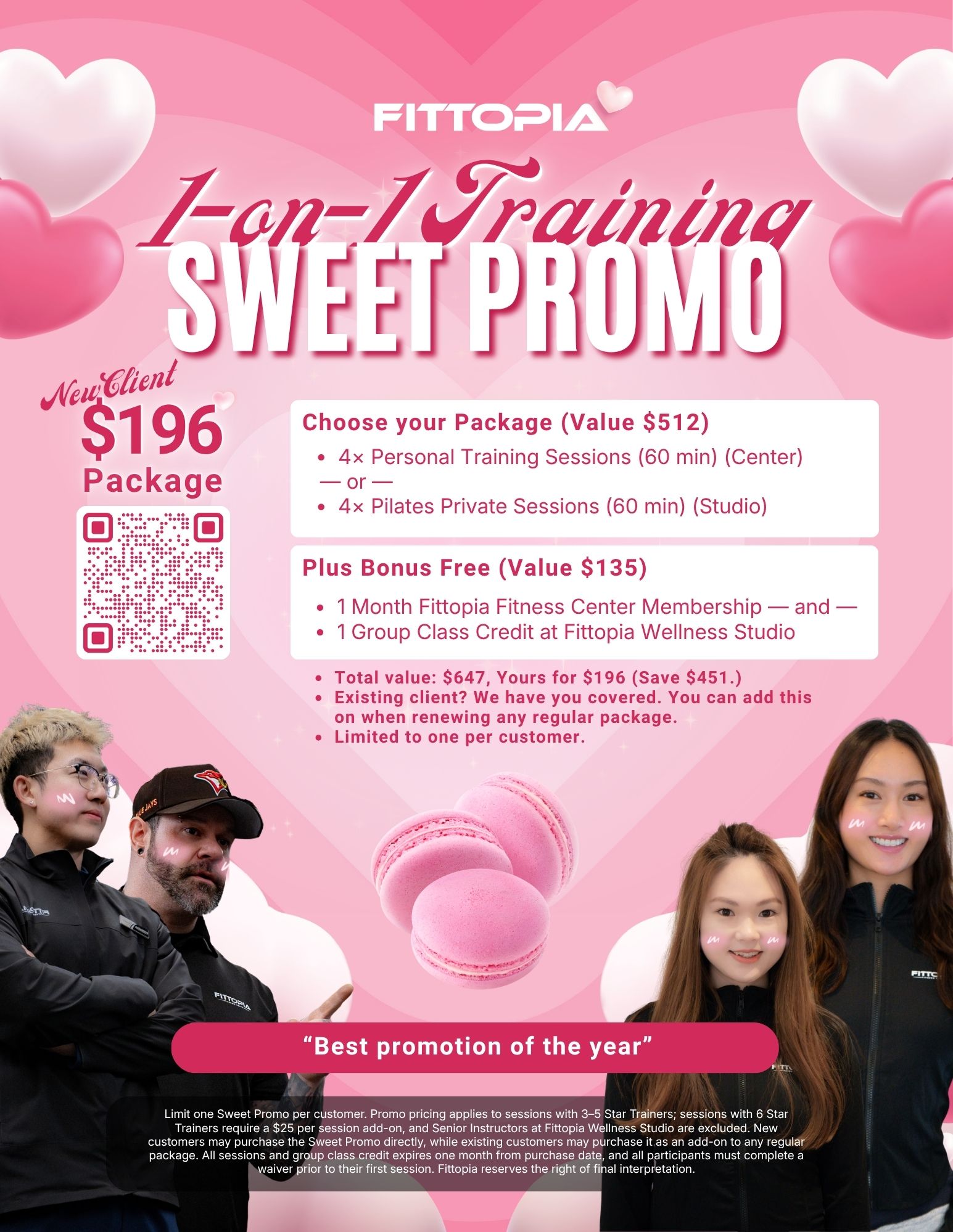 Fittopia Sweet Promo poster